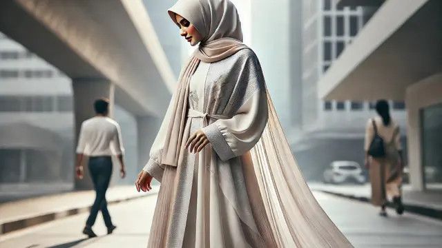 Inilah Inspirasi Model Lengan Baju Gamis Polos, Simpel Tapi Berkelas