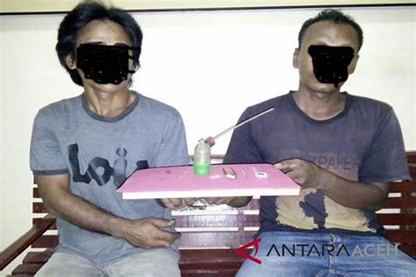 Bnn Aceh Barat Tangkap Dua Pengedar Sabu Di Kecamatan Meureubo