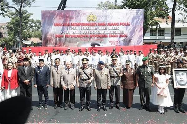 Foto: Upacara Hari Juang Polri Di Aceh Barat Penuh Khidmat