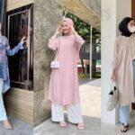 model baju tunik panjang