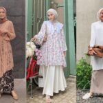 model baju tunik setelan rok