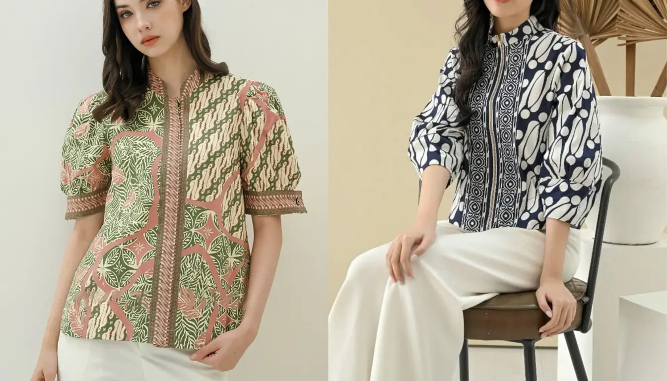 Referensi Model Baju Batik Wanita Modern yang Cocok untuk Segala Acara
