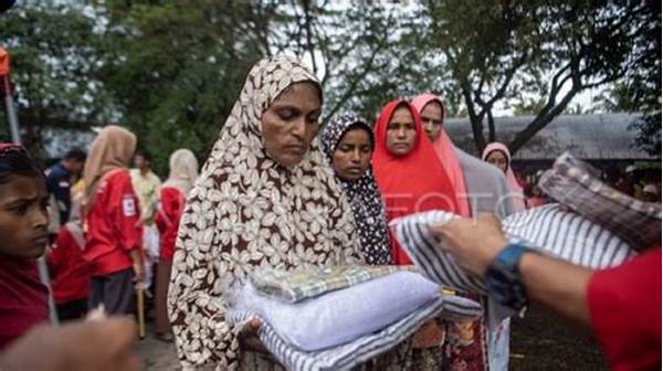 Rohingya Yang Mendarat Di Meulaboh Dipindahkan Ke Lokasi Baru